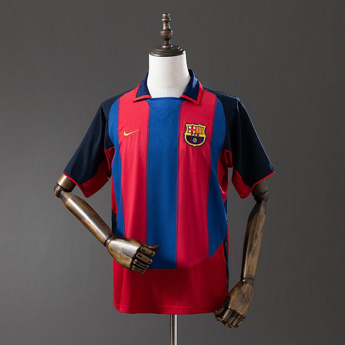 Retro 03/04 Barcelona home S-XXL