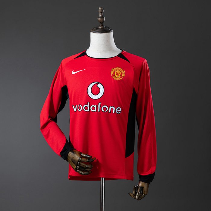 Retro M-U long sleeve 02/04 home S-XXL