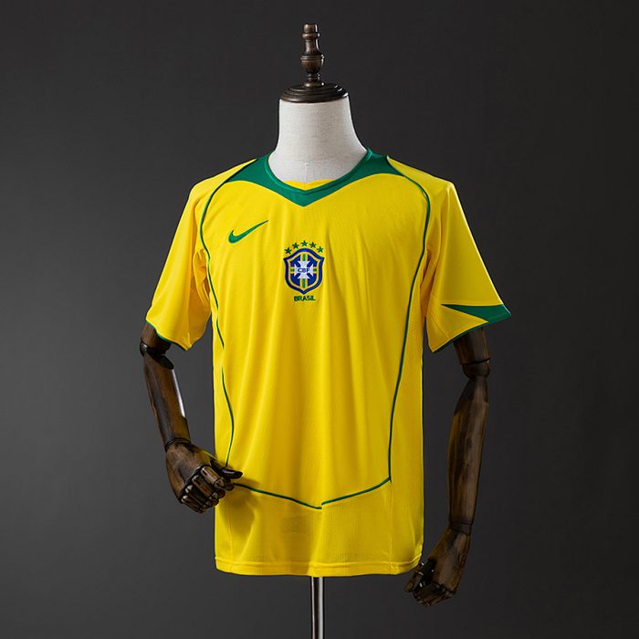 Retro 2004/06 Brazil homeS-XXL