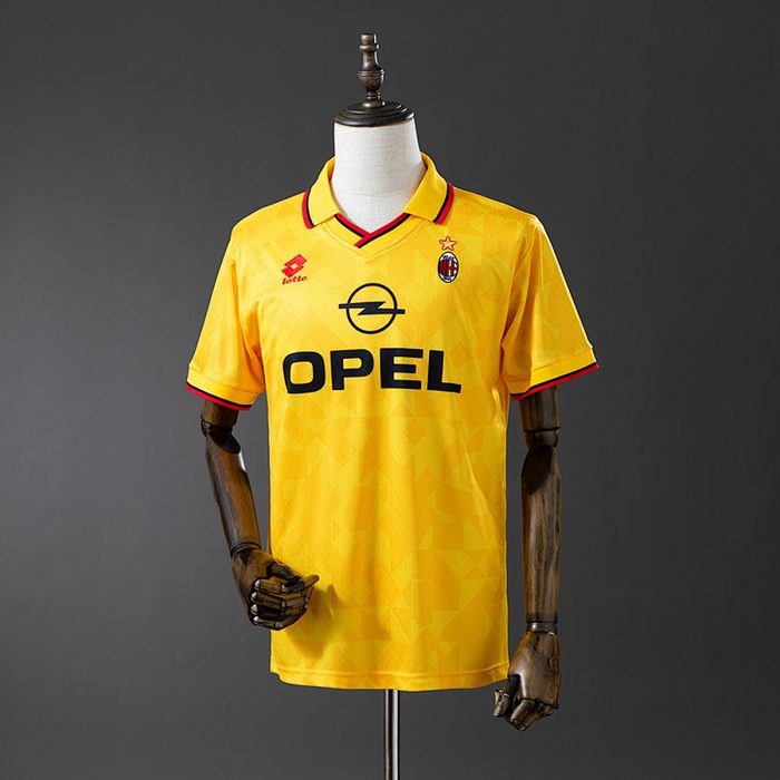 Retro 95/96AC Milan away S-XXL