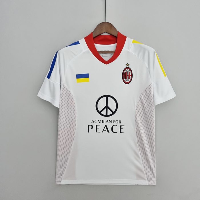 Retro 02/03 AC Milan away Champions League Final Edition S-XXL