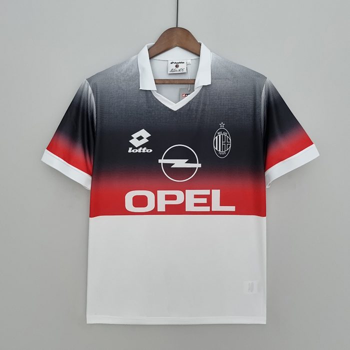 Retro AC Milan 95/96 Training Suit Black & White S-XXL
