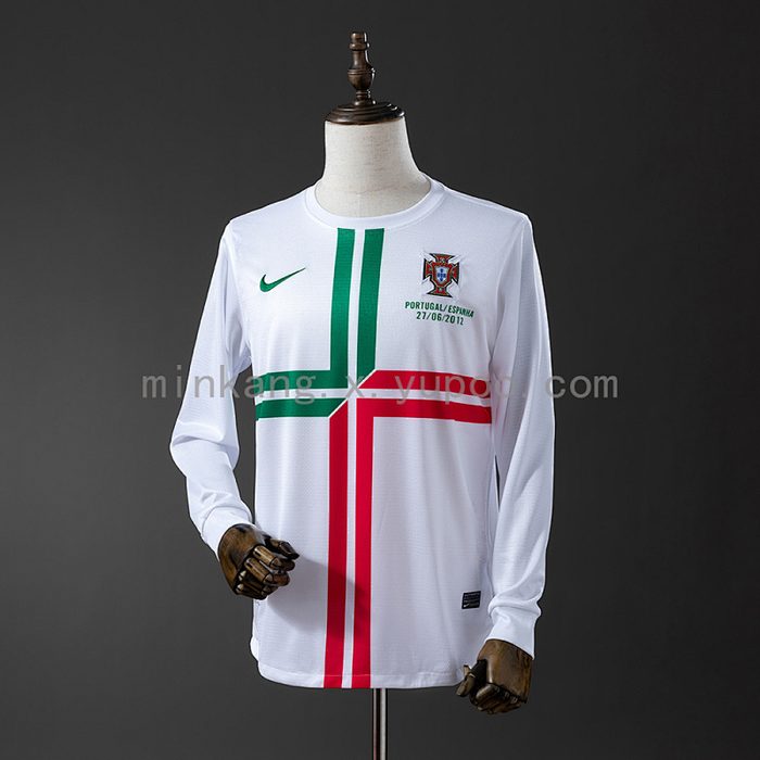 Retro portugal 2012 long sleeve away S-XXL