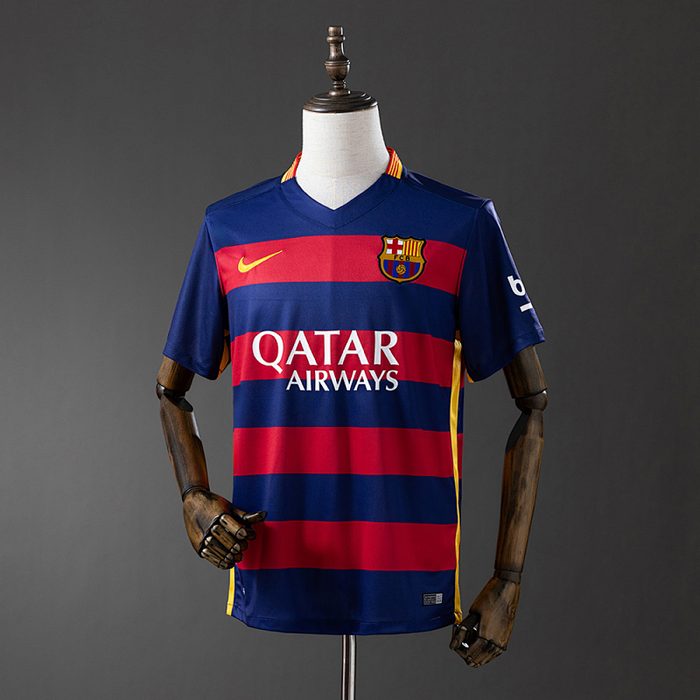 Retro 15/16 Barcelona home S-XXL