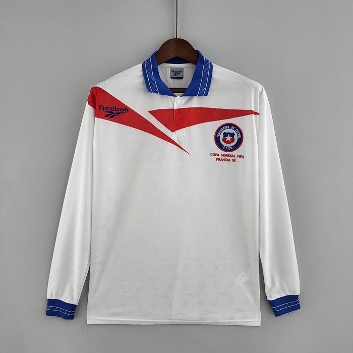 Retro Long Sleeve Chile 1998 away S-XXL