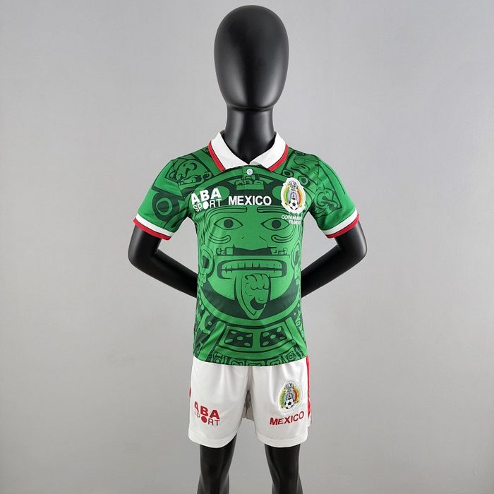 Retro kids kit 1998 Mexico home size:16-28