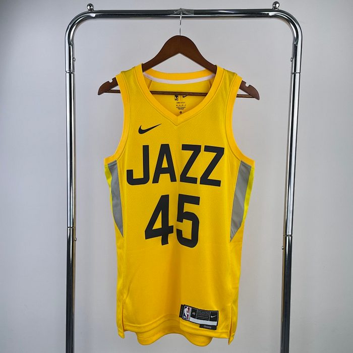23/24 Jazz Fora Amarelo #45 Mitchell