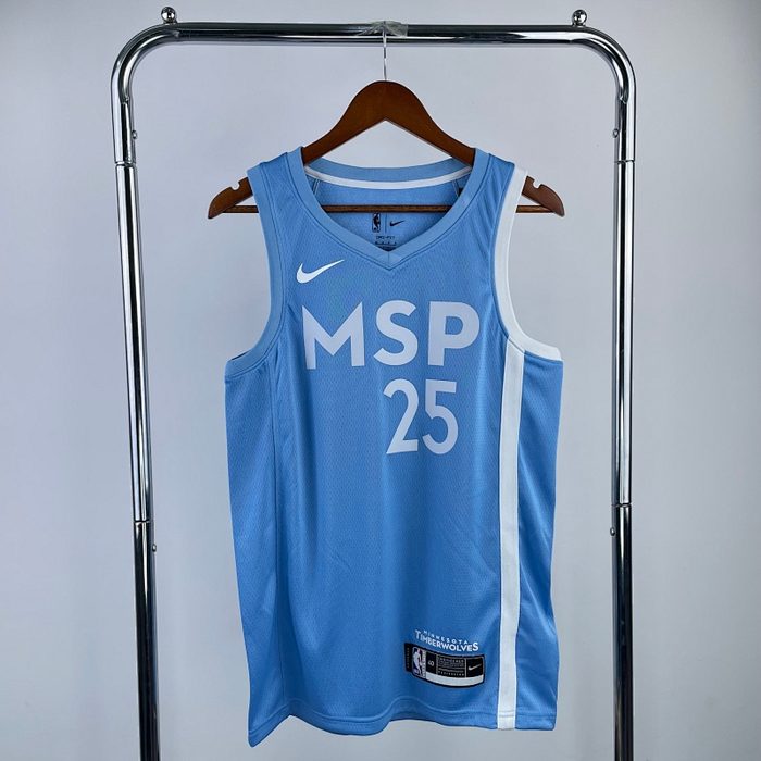 Timberwolves 北卡色 #25 Rose