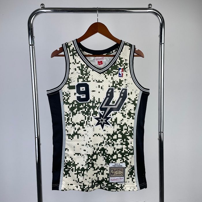 MN Retro :SW Spurs 13/14/15 Camuflado #9 Parker