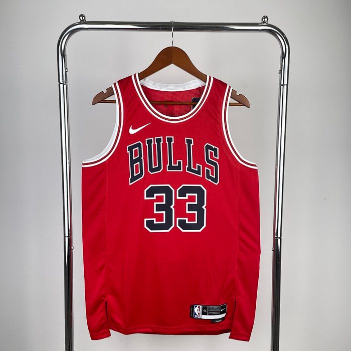 23/24 Bulls Vermelho #33 Pippen