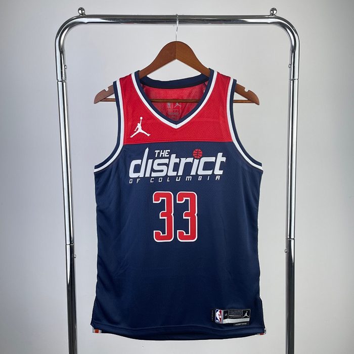23/24 Wizards Jordan Edição Limitada #33 库兹马