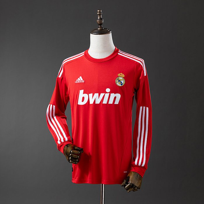 Retro Long Sleeve Real Madrid 11/12 Third Away S-XXL