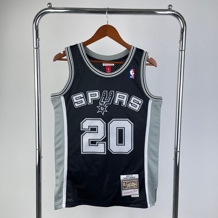 MN Retro :SW Spurs 2002/03/04 Preto #20 Ginobili