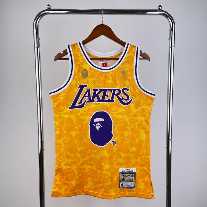 BAPE×M&N Colab : Lakers 猿人头