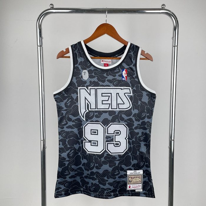 BAPE×M&N Colab : Nets Preto #93
