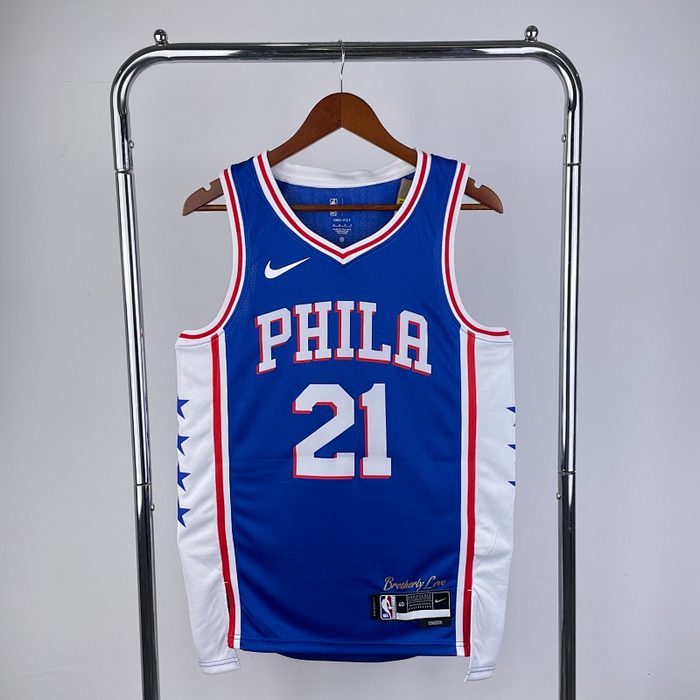 23/24 76ers VGola Azul #21 Embiid