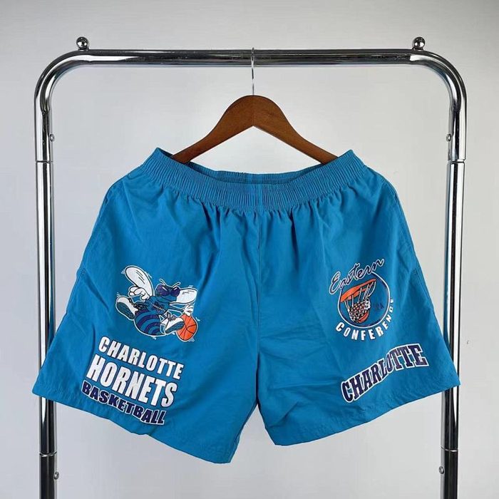 Mitchell&NessRetro 美式Shorts :Hornets