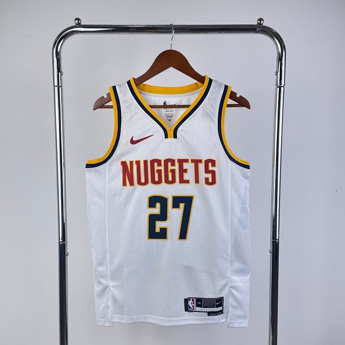 23/24 Nuggets Branco #27 Murray