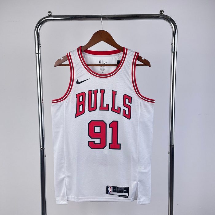 23/24 Bulls Branco #91 Rodman