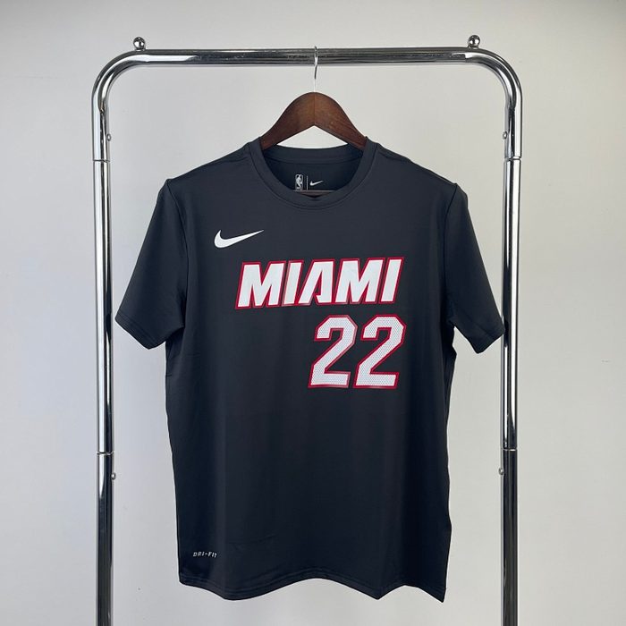 Heat Preto #22 Butler Dry-Fit Manga Curta