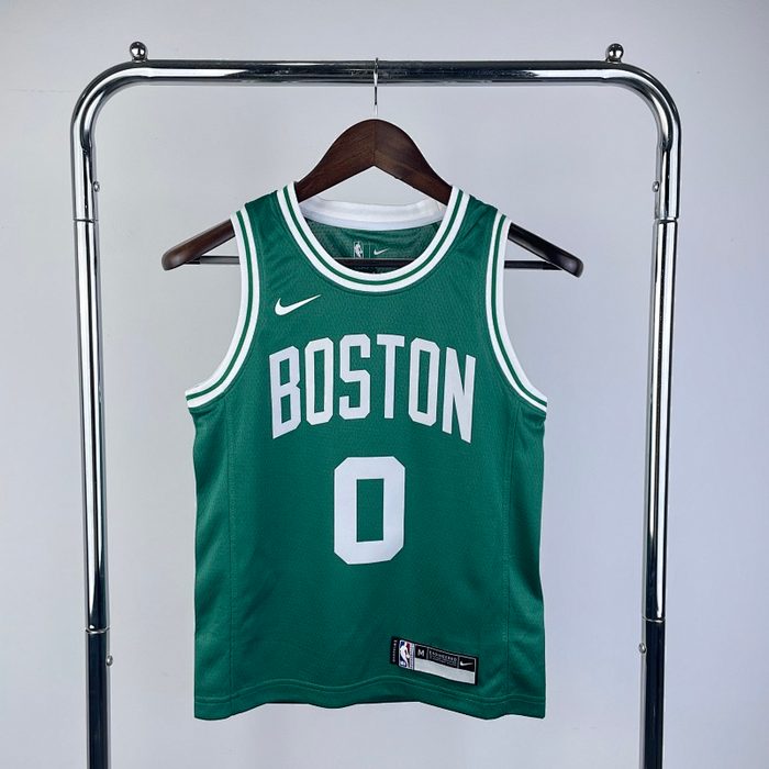 Juvenil Infantil Kit :Celtics Verde #0 Tatum