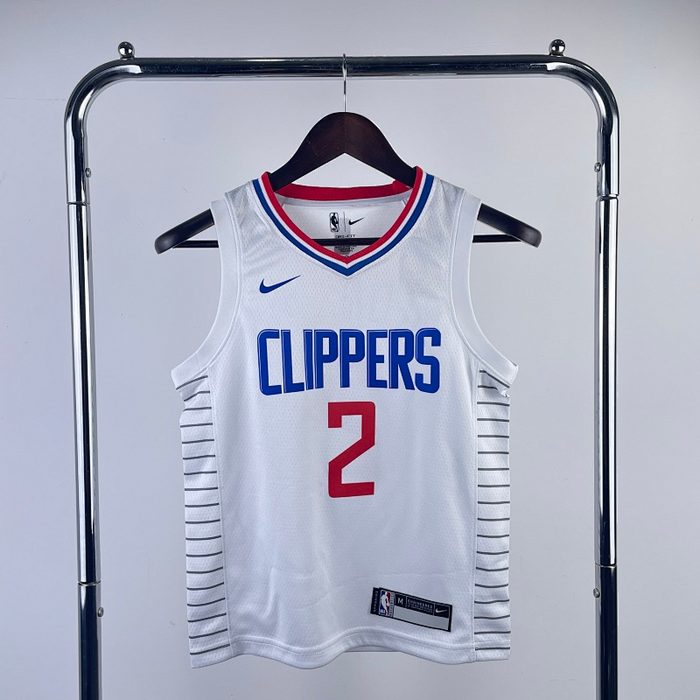 Juvenil Infantil Kit :Clippers Branco #2 Leonard