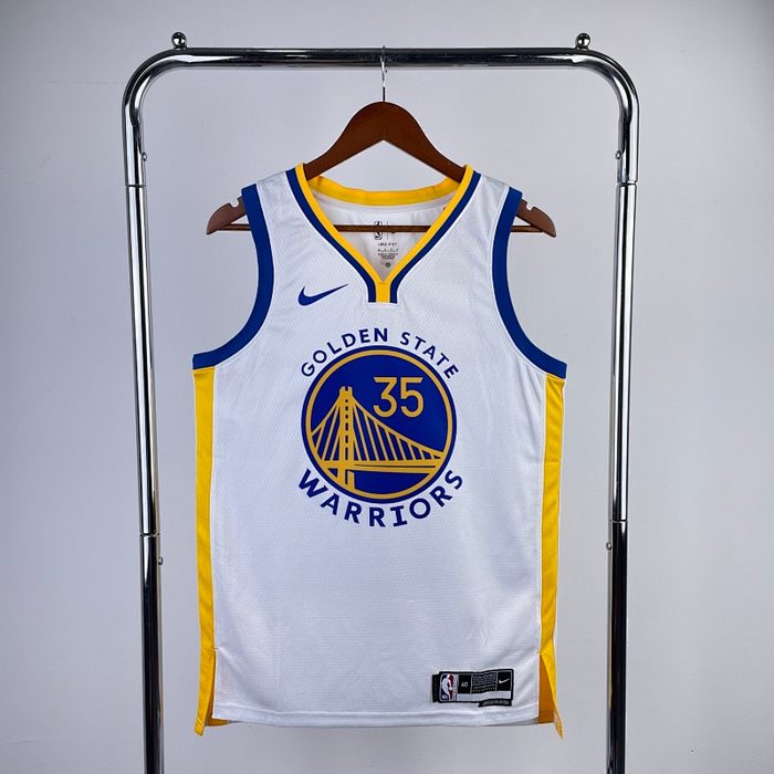 23/24 Warriors VGola Branco #35 Durant