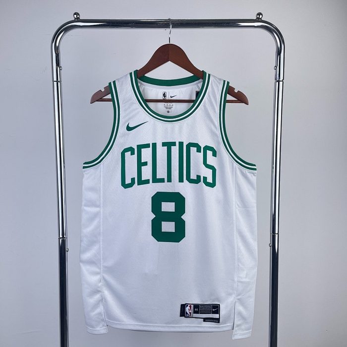 23/24 Celtics Branco #8 Porzingis