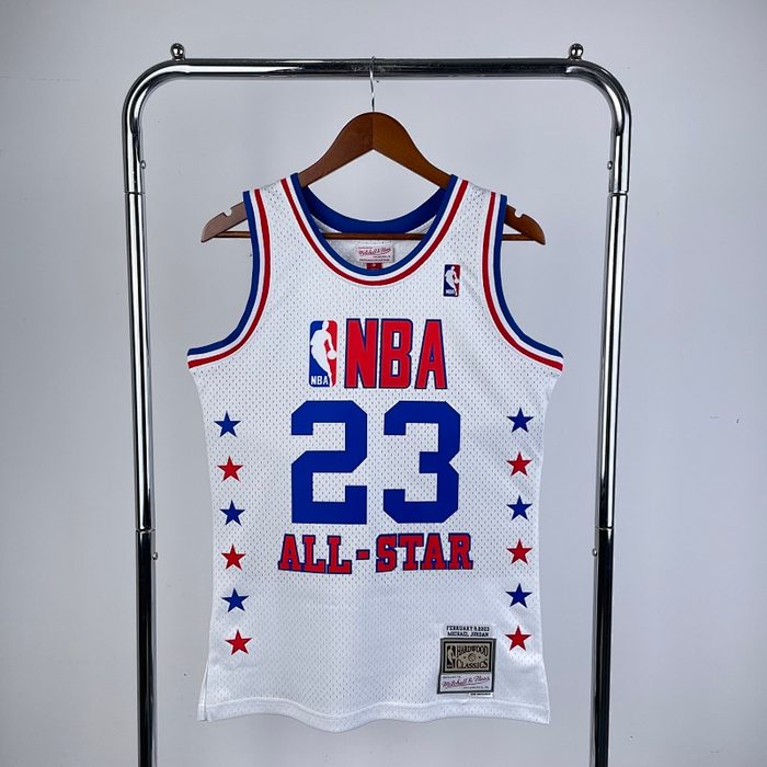 Retro :03/04 All-Star Branco #23 Jordan