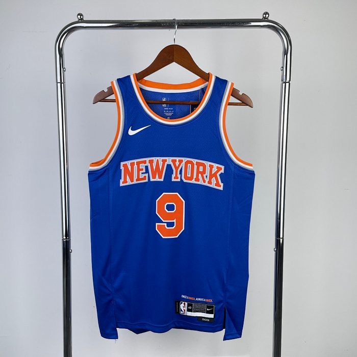 23/24Knicks Fora Azul #9 Barrett