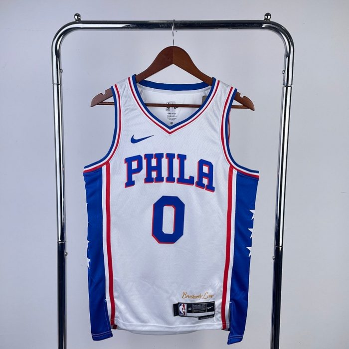 23/24 76ers Casa Branco #0 Maxey