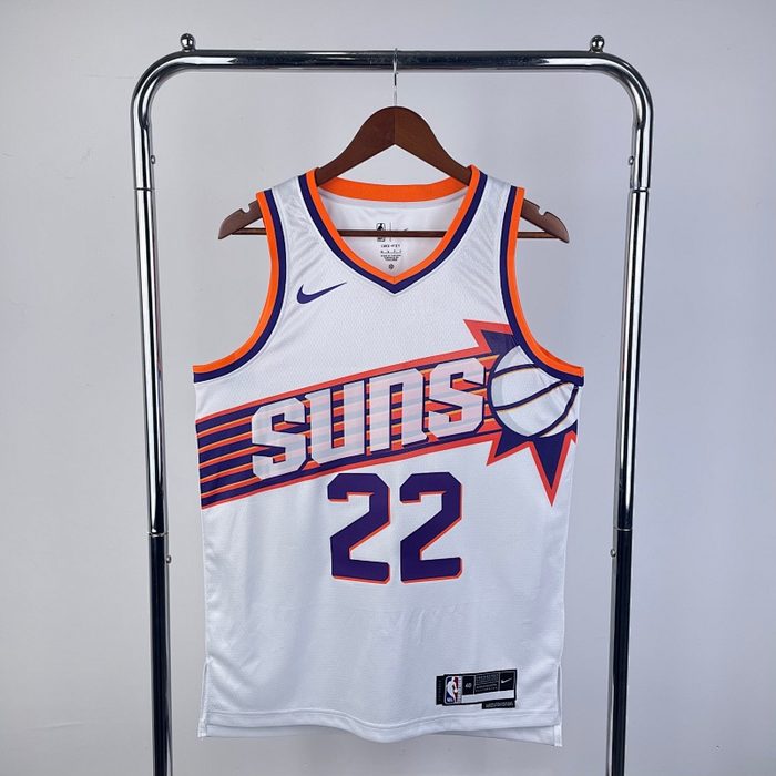 24/25Suns Casa Branco #22 Ayton