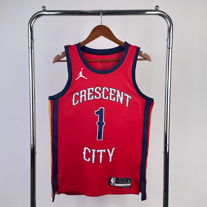 24/25Pelicans Jordan Edição Limitada #1 Williams