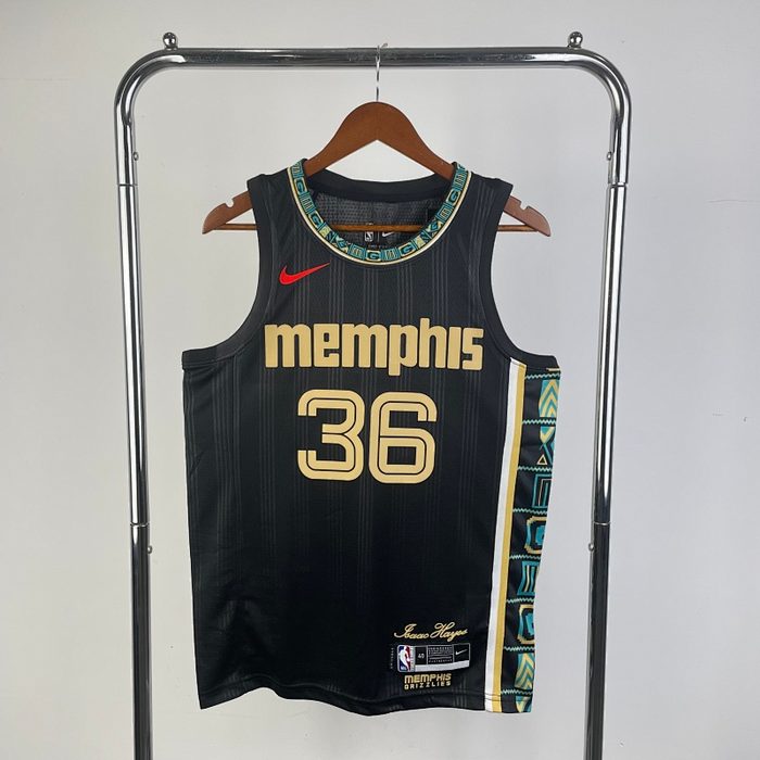 23/24 Grizzlies Listrado Preto #36 Smart