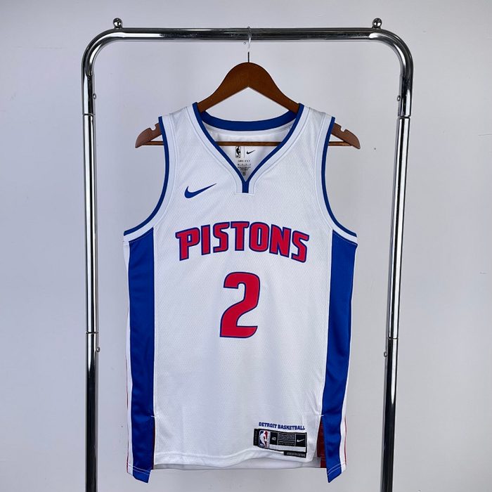 23/24 Pistons Branco #2 坎宁安