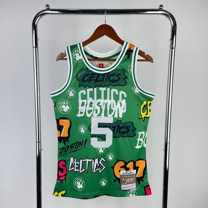 MN Retro :SW Celtics 07/08/09 Graffiti #5 Garnett