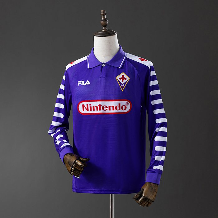 Retro long sleeve Fiorentina 1998 home S-XXL