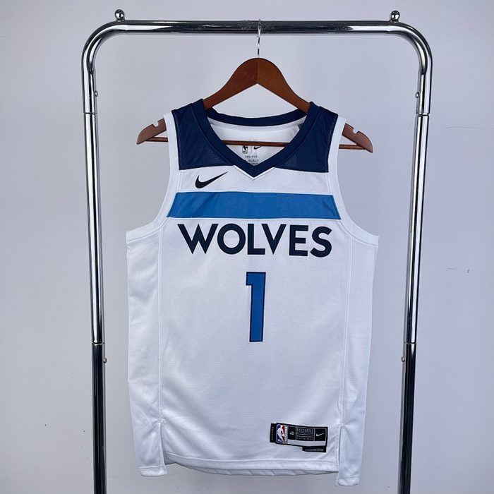 23/24 Timberwolves Casa Branco #1 Anderson (李 凯尔)
