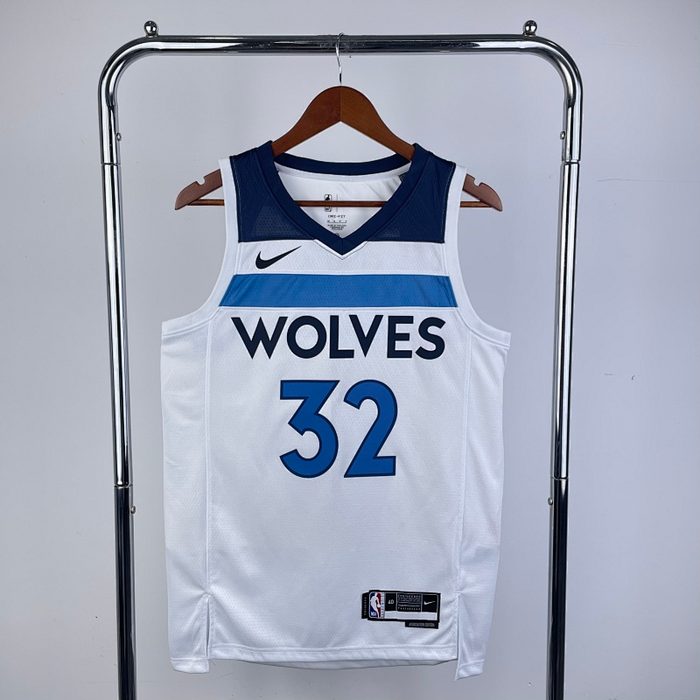 23/24 Timberwolves Casa Branco #32 Towns