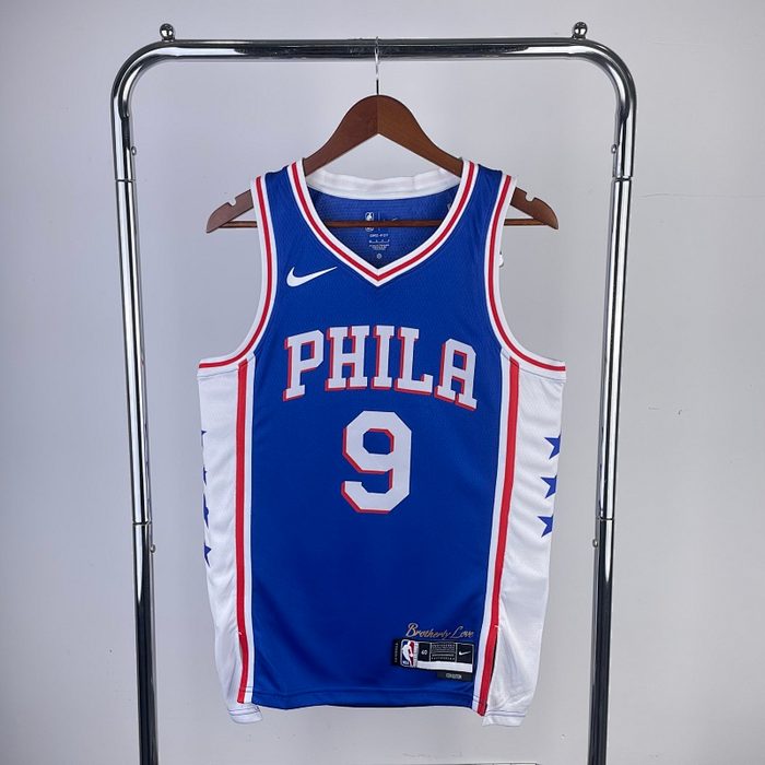 23/24 76ers Fora Azul #9 乌布雷