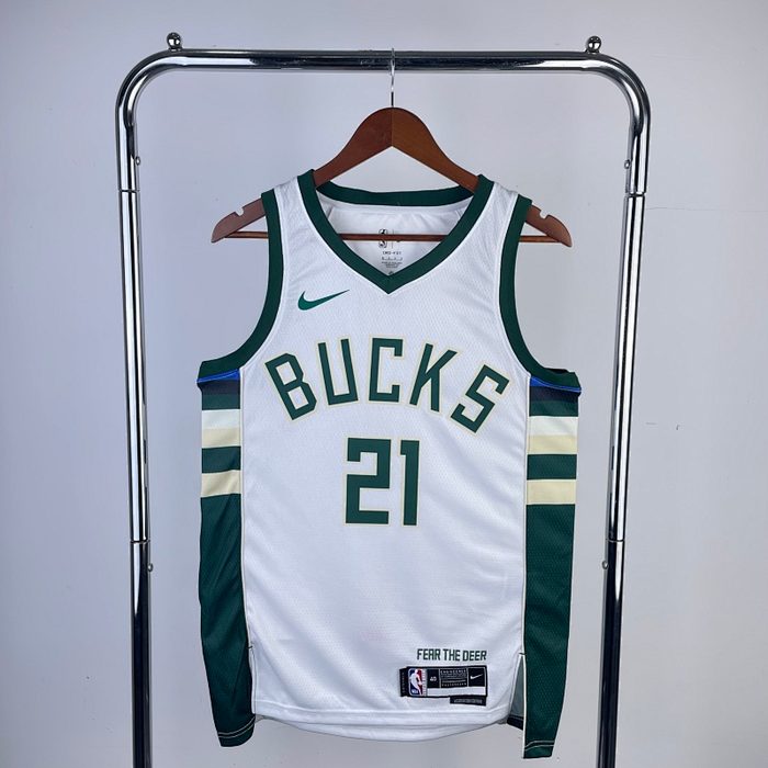23/24 Bucks Casa Branco #21 Holiday