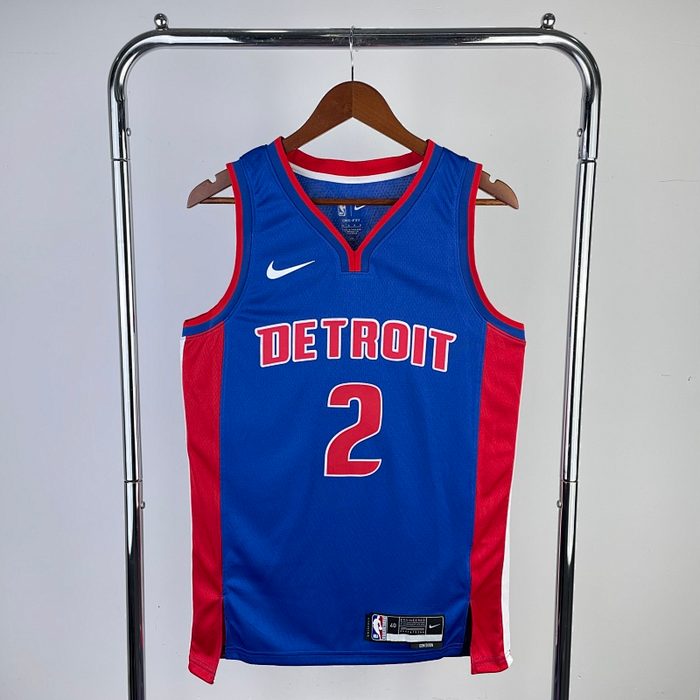 23/24 Pistons Fora Azul #2 坎宁安