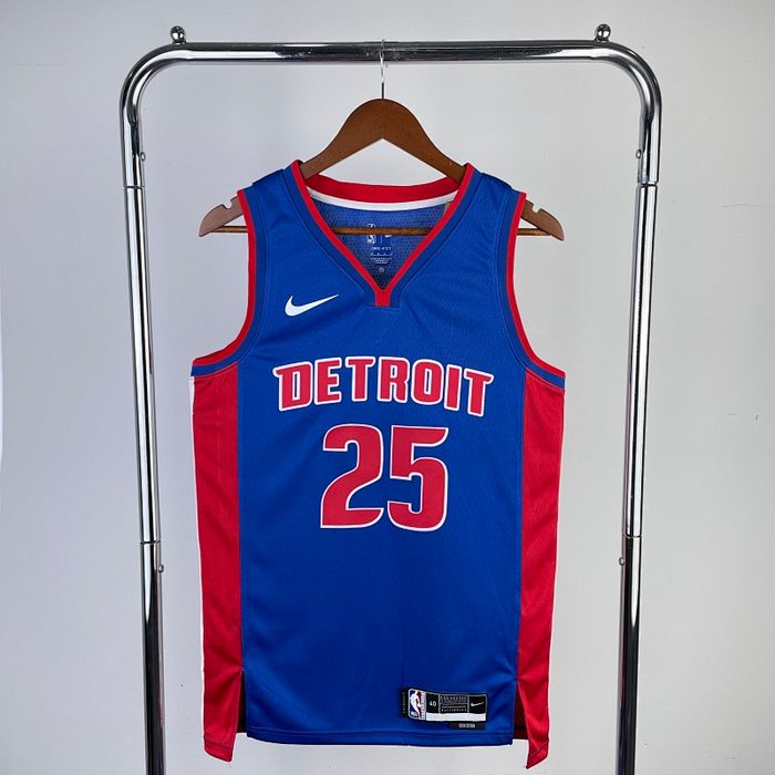 23/24 Pistons Fora Azul #25 Rose