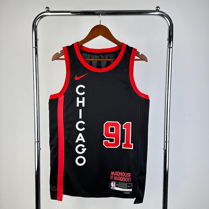 24/25 Bulls City Edition #91 Rodman
