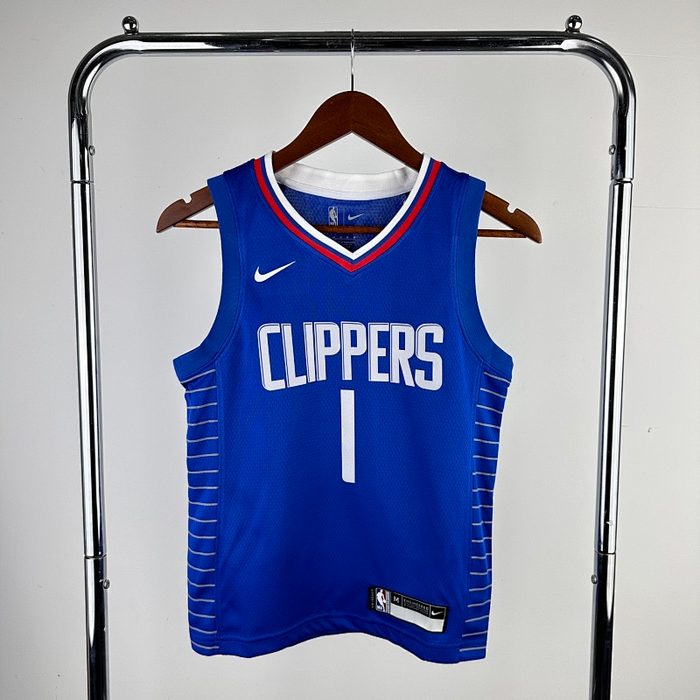 Juvenil Infantil Kit :Clippers Azul #1 Harden