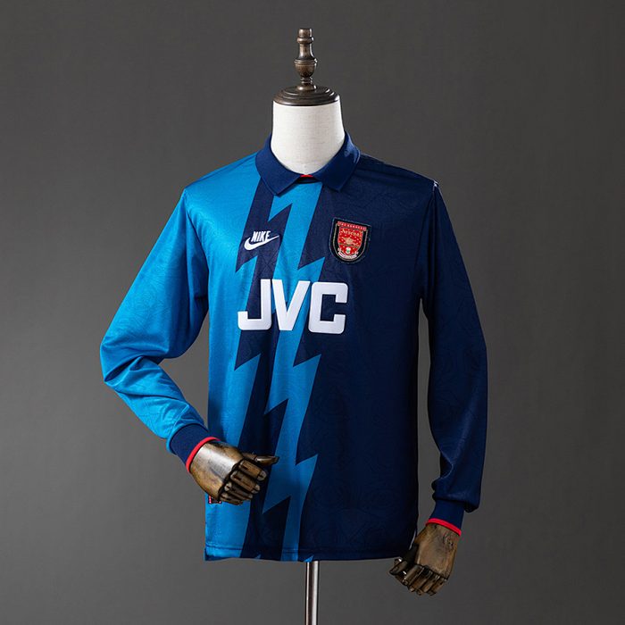 Retro long sleeve Arsenal 95/96 away S-XXL