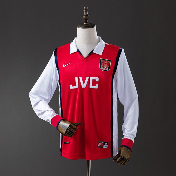 Retro long sleeve Arsenal 98/99 Home S-XXL