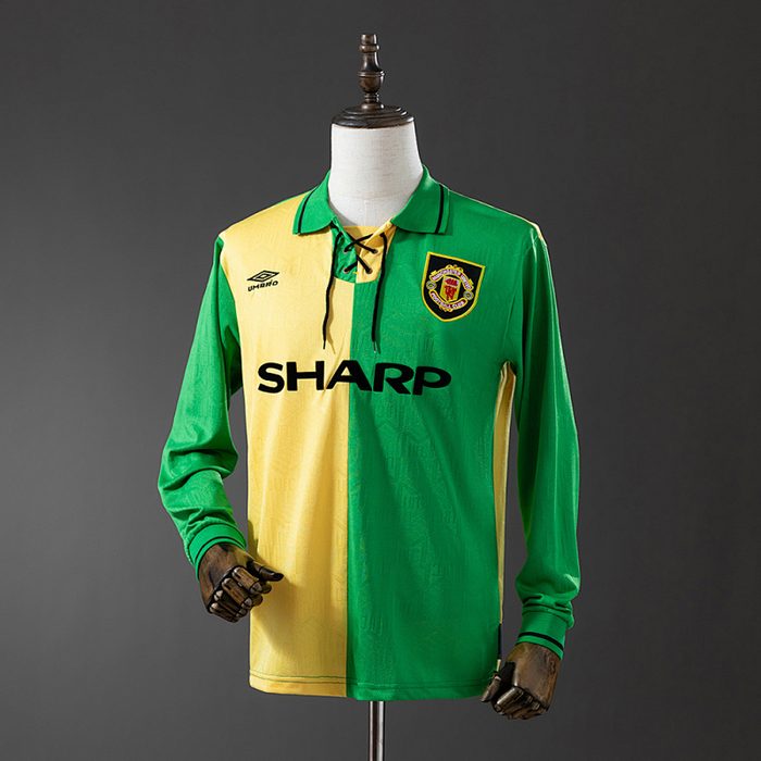 Retro long sleeve M-U 92/94 third away S-XXL