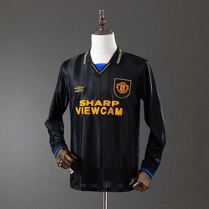 Retro long sleeve M-U 93/95 away S-XXL