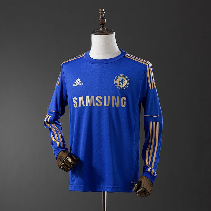 Retro long sleeve Chelsea 12/13 Home S-XXL